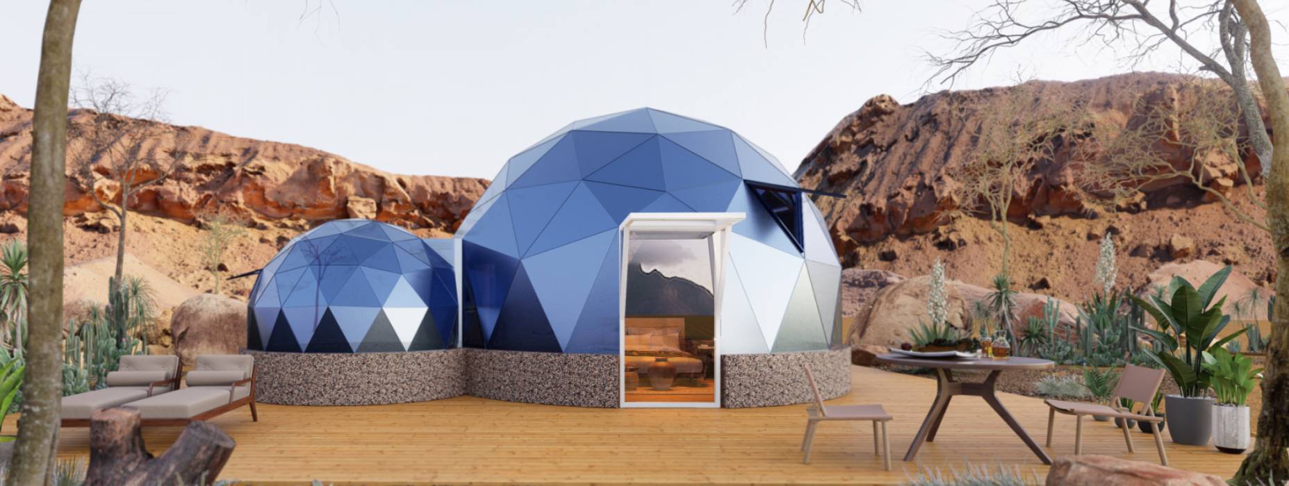 凤冈县球形智能光伏玻璃星空房